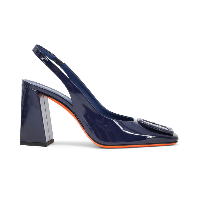 Peaches Covered Slingback Heel image number null