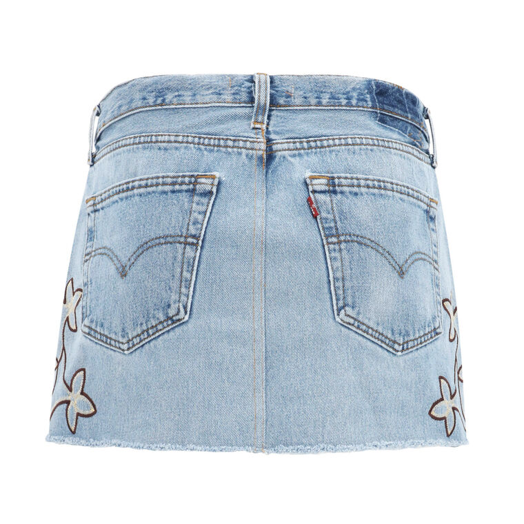 Vintage Rodeo Denim Mini Skirt image number null