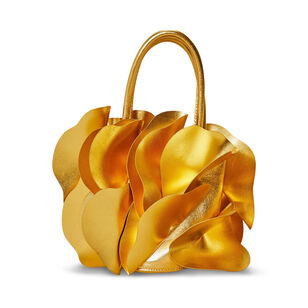 Leather Flower Bag
