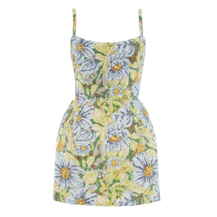 Valentina Paillette Cora Mini Dress image number null