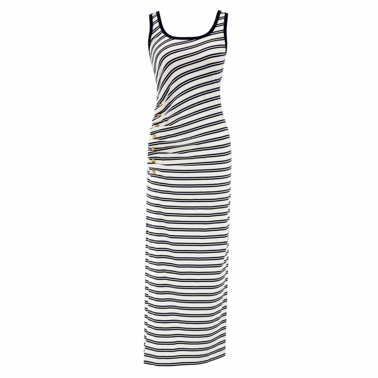 Becker Cotton Jersey Midi Dress image number null