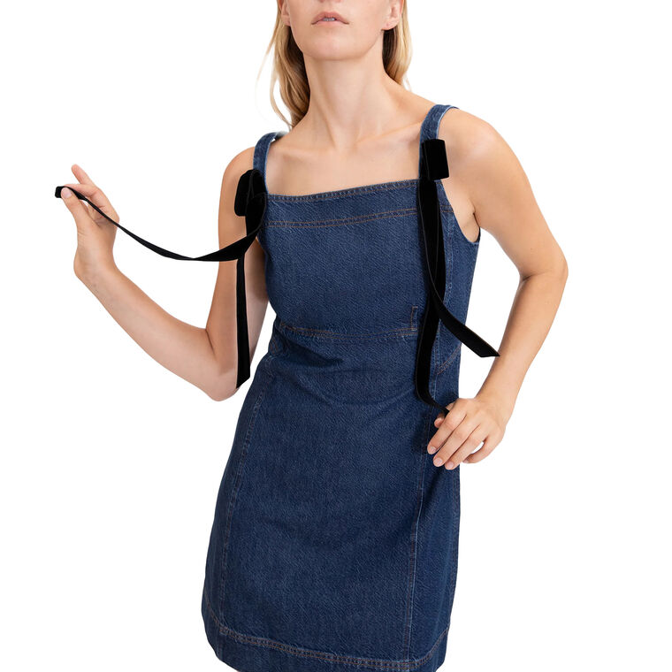 Bessie Denim Dress image number null