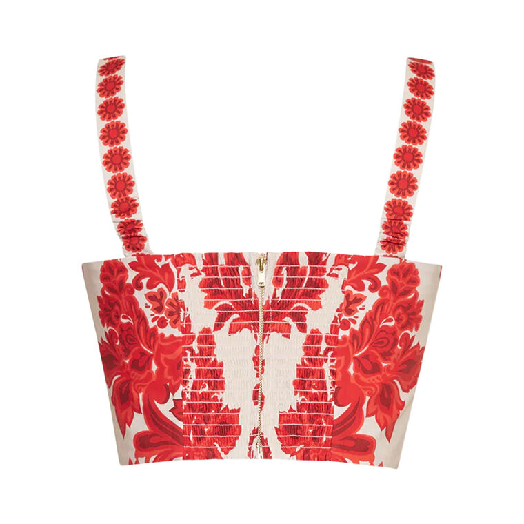Helena Sleeveless Crop Top image number null
