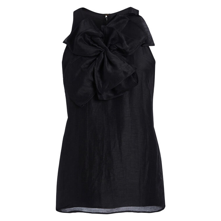 Indira Sleeveless Statement Bow Top image number null