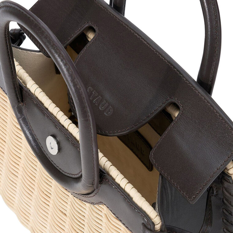 Maude Mini Wicker Carryall image number null