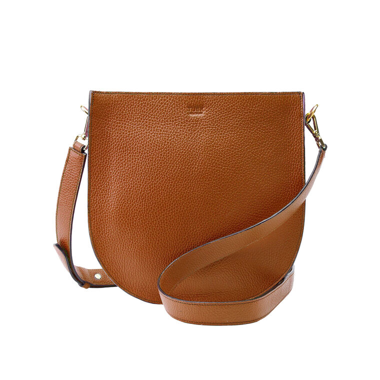 Seema Leather Saddle Bag image number null