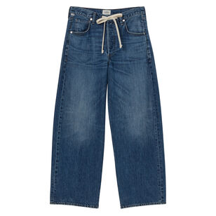 Brynn Wide-Leg Denim Trouser