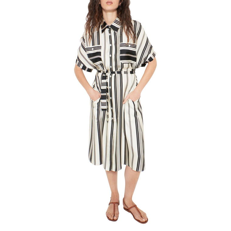 Jolie Maman Short Sleeve Midi Dress image number null
