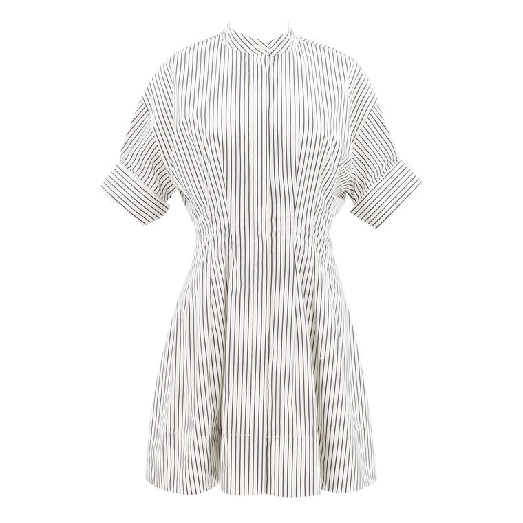 Lorenza Striped Mini Dress image number null