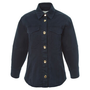 The Etta 3/4 Sleeve Button-Front Shirt