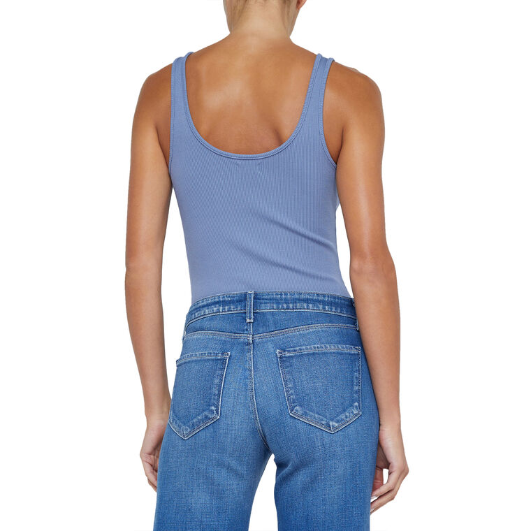 Nica Scoop Neck Tank Bodysuit image number null