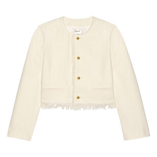 The Tweed Fringe Trim Jacket