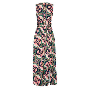Anabella Sleeveless Satin Maxi Dress