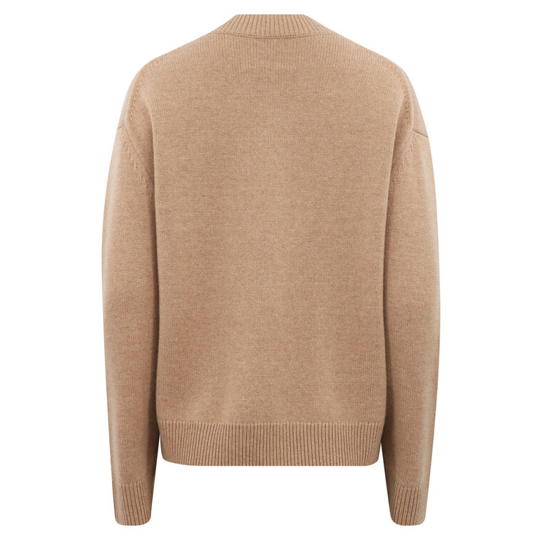 Boy Cashmere Crewneck Sweater image number null