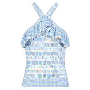 Tricia Knit Halterneck Top