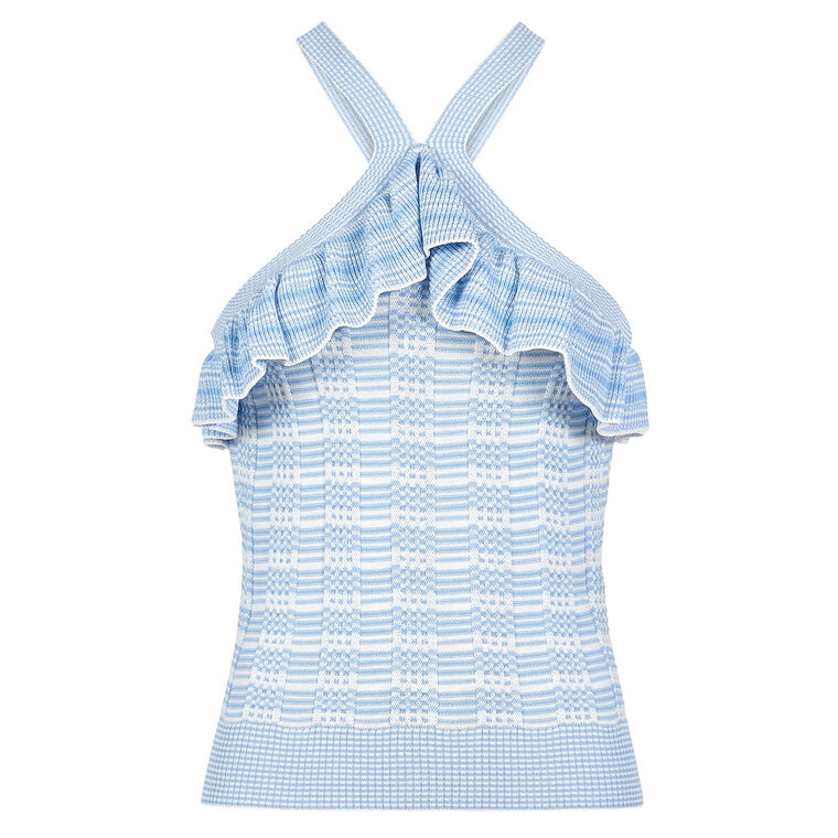 Tricia Knit Halterneck Top image number null