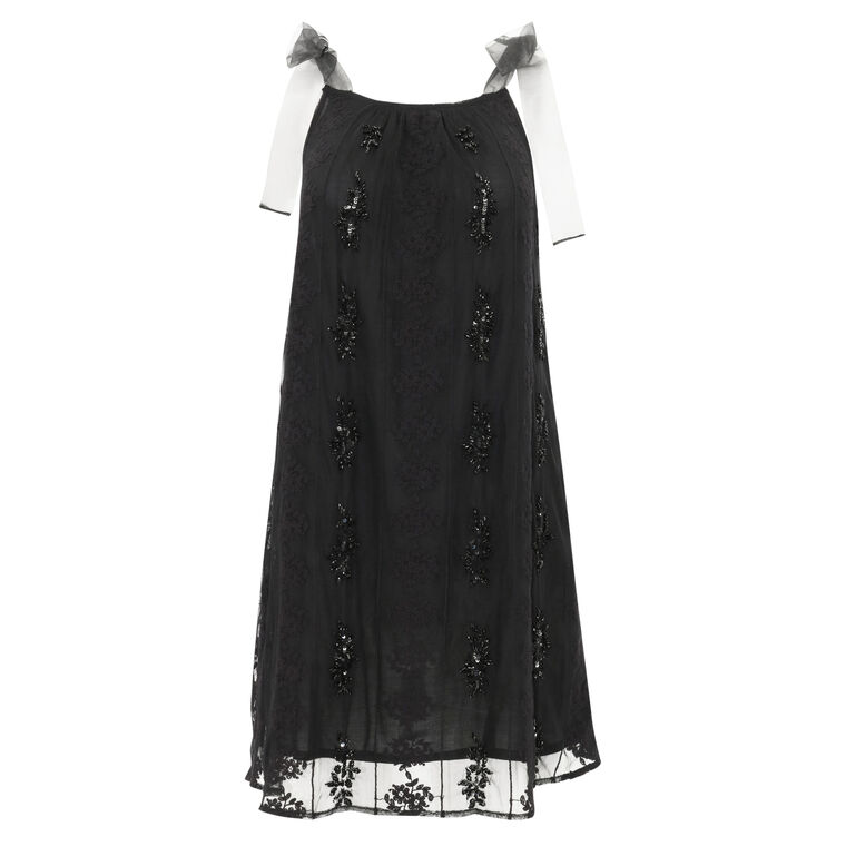 Catherine Beaded Mini Dress image number null