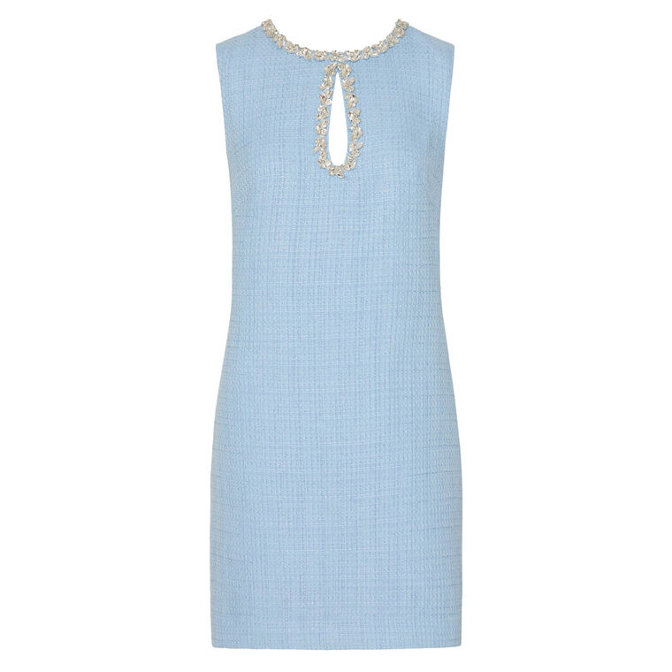 Eden Boucle Keyhole Dress image number null