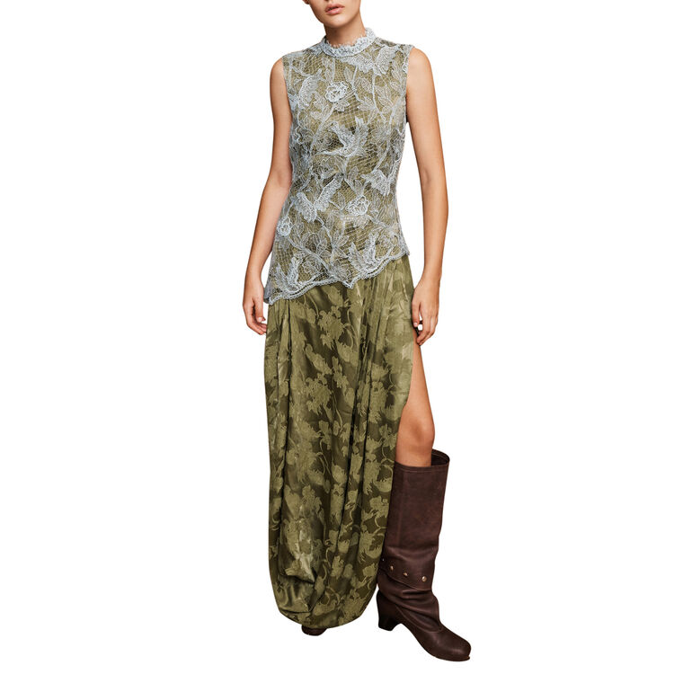 Winifred Lace Midi Dress image number null
