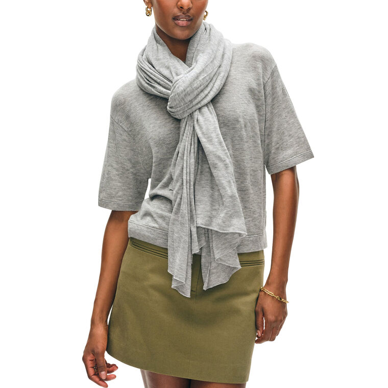 Superfine Cashmere Travel Wrap image number null