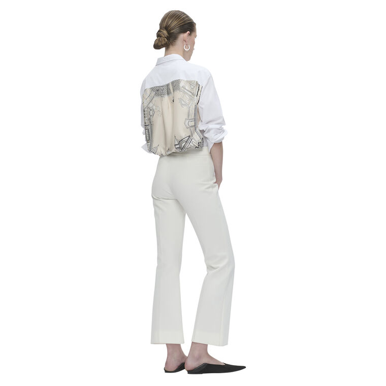 Lola Side Zip Ankle Flare Jersey Pant image number null