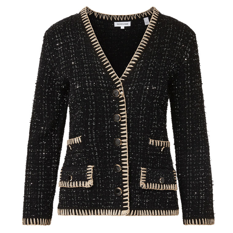 Ceriani Tweed Knit Jacket image number null