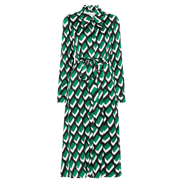 Gizelle Jacquard Midi Dress image number null