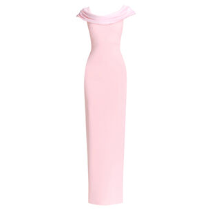 Adele Draped Off-The-Shoulder Maxi Dress
