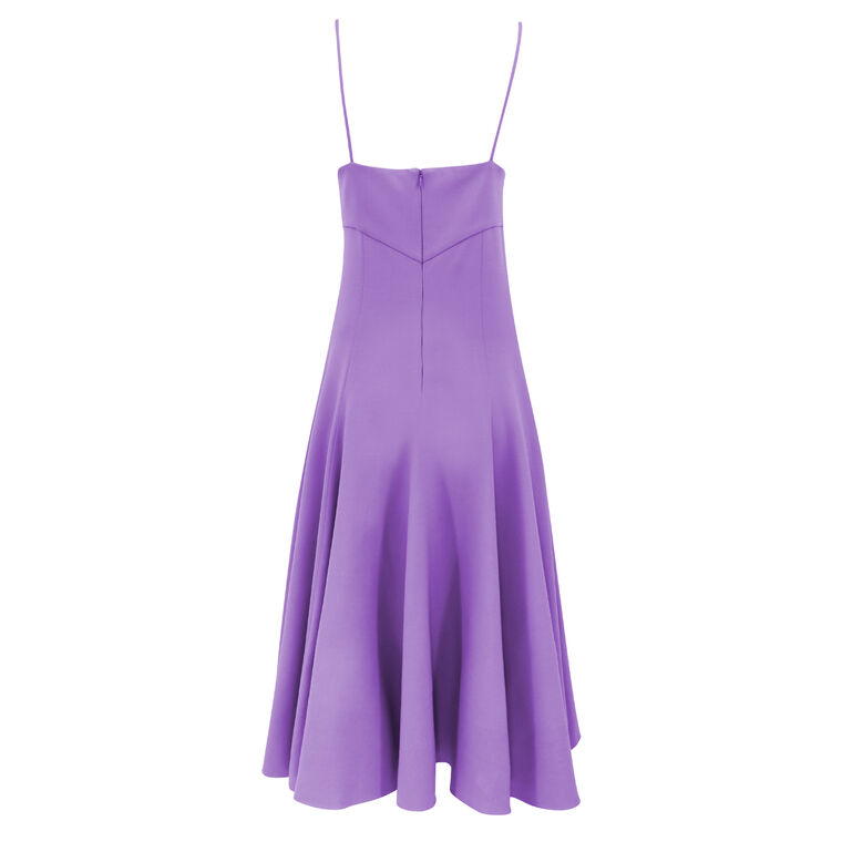 Cowl Neck Midi Dress image number null