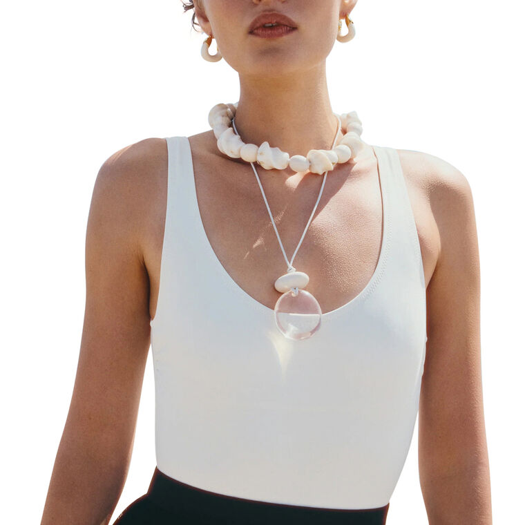 Lune Cord Necklace image number null