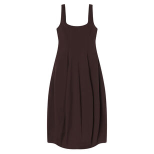Veda Stretch Cotton Sleeveless Midi Dress