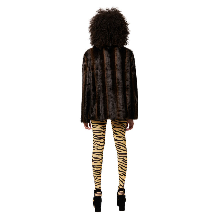The Reid Oversized Faux Fur Jacket image number null