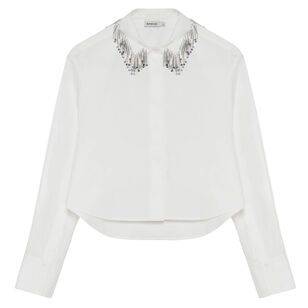 Renata Embellished Button Down Shirt