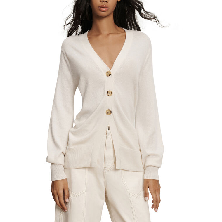 Lamotte Long Sleeve Cashmere Cardigan image number null