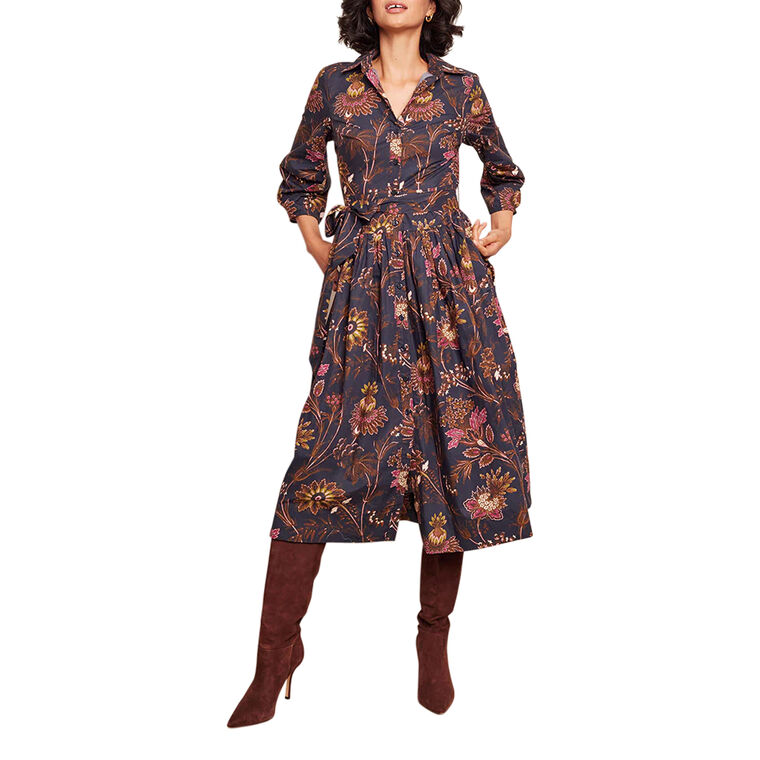 Raya Midi Dress image number null