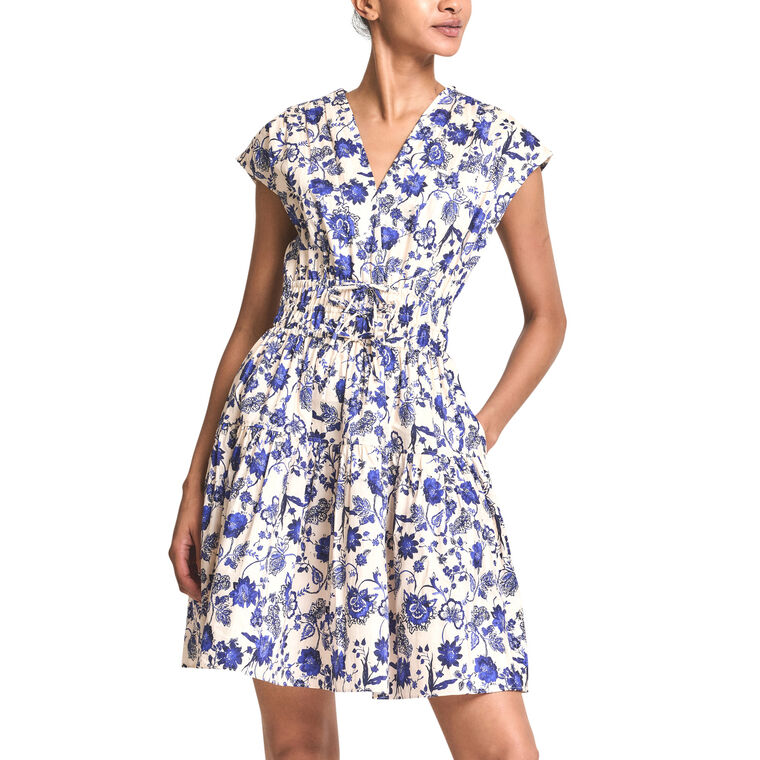 Tora Printed Mini Dress image number null