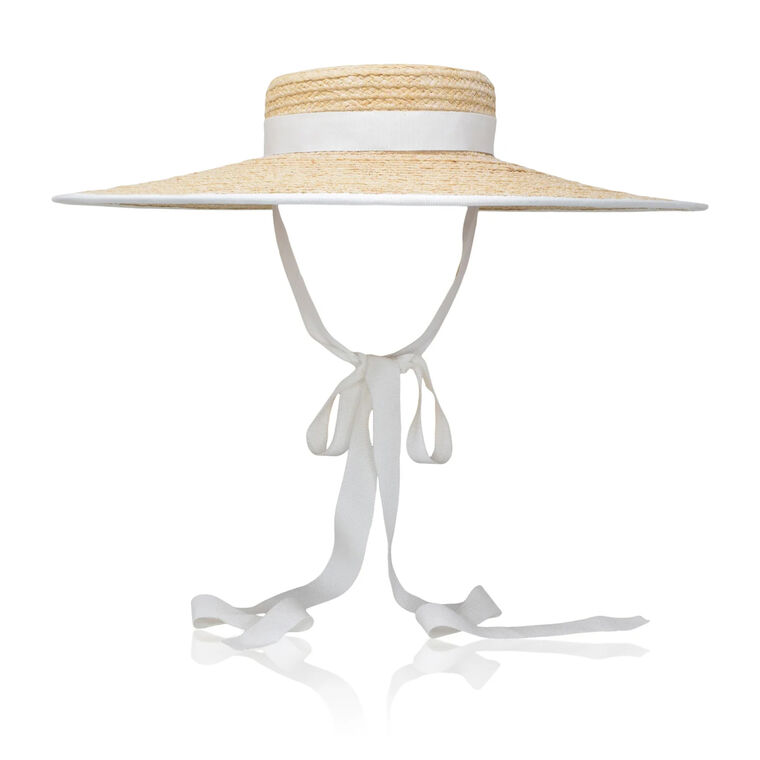 Claiborne Packable Boater Hat image number null