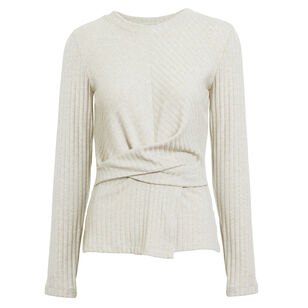 Long Sleeve Rib Knit Kelsey Top