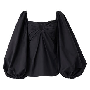 Puff Sleeve Sweetheart Neckline Top