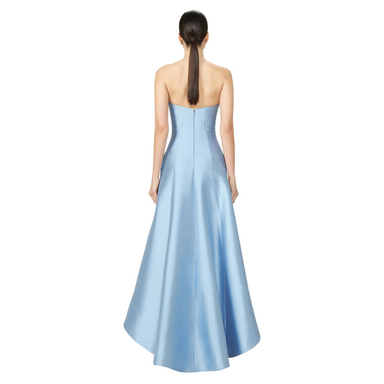 Aurelia Mikado Strapless Gown image number null