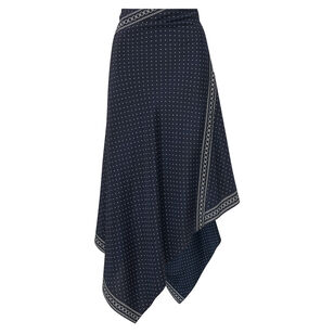 Hartley Asymmetrical Polka Dot Skirt