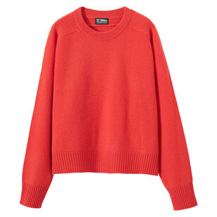 Iliana Cashmere Boxy Crewneck Sweater