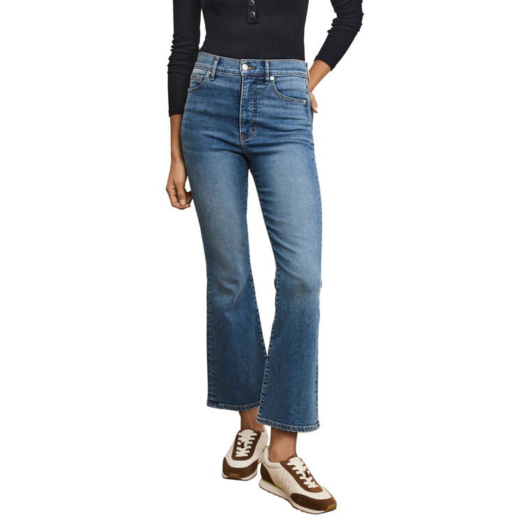 Carson High-Rise Ankle Flare Jean image number null