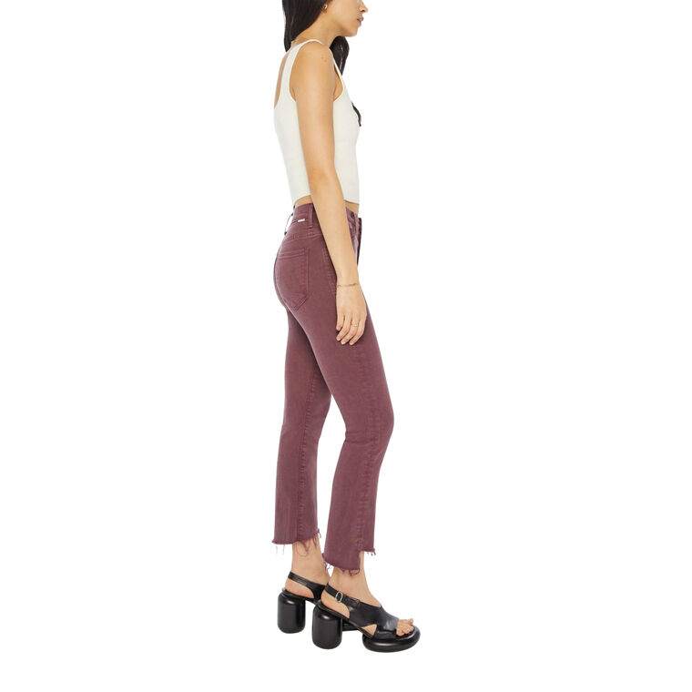The Insider Crop Step Fray Jean image number null