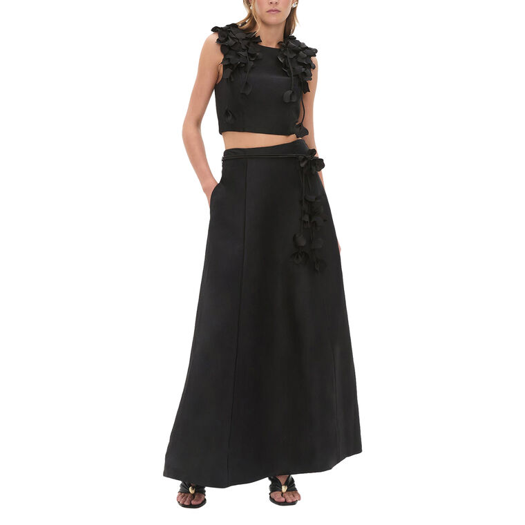 Camille Sleeveless Flower Top image number null