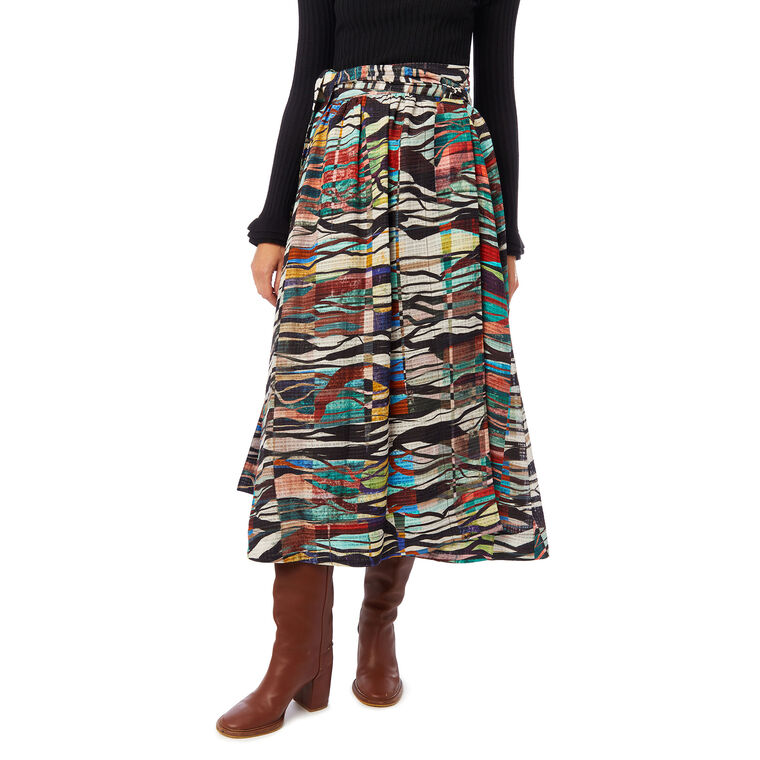 Estine Wrap Skirt image number null