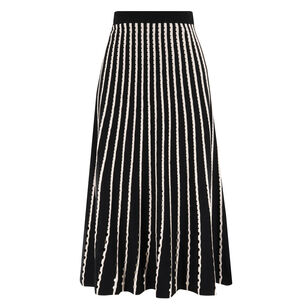 Colton Pinstripe Skirt