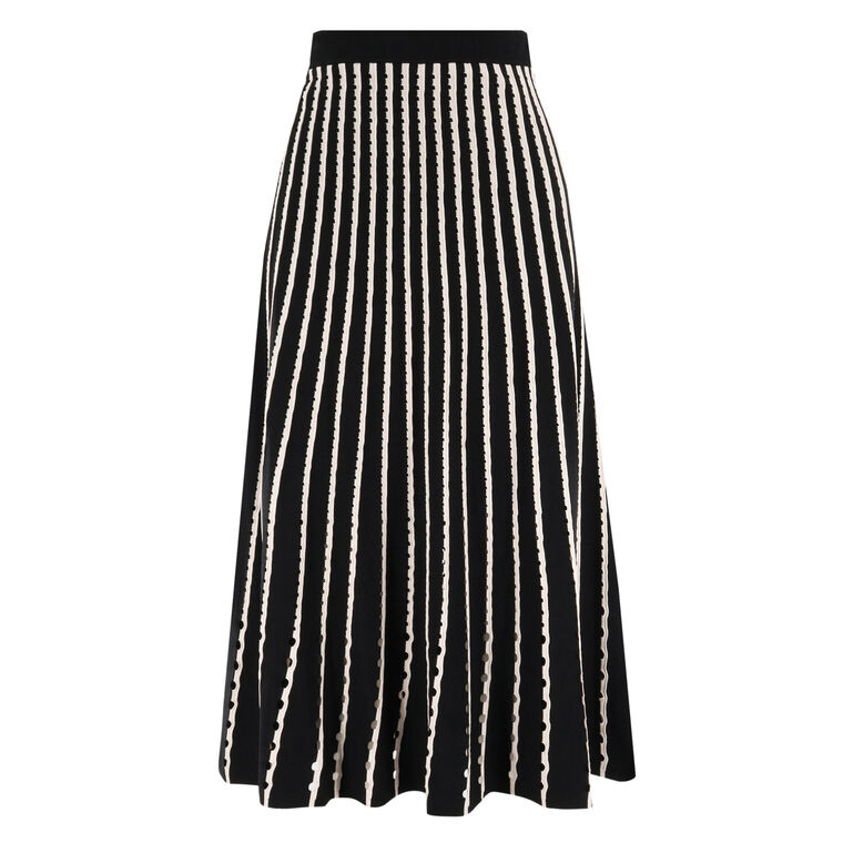 Colton Pinstripe Skirt image number null