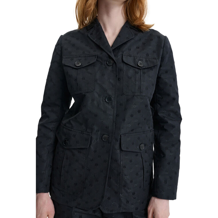 Karina Iris Jacquard Blazer image number null