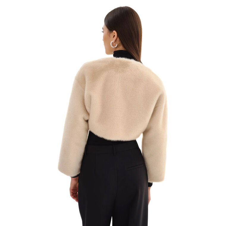 Rowdie Faux Fur Jacket image number null